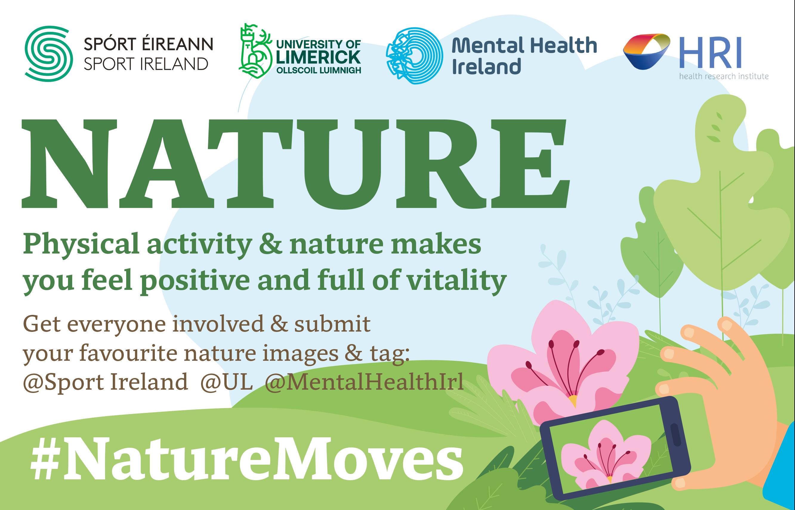 Tag SportIreland in your nature photos and use the hashtag #naturemoves