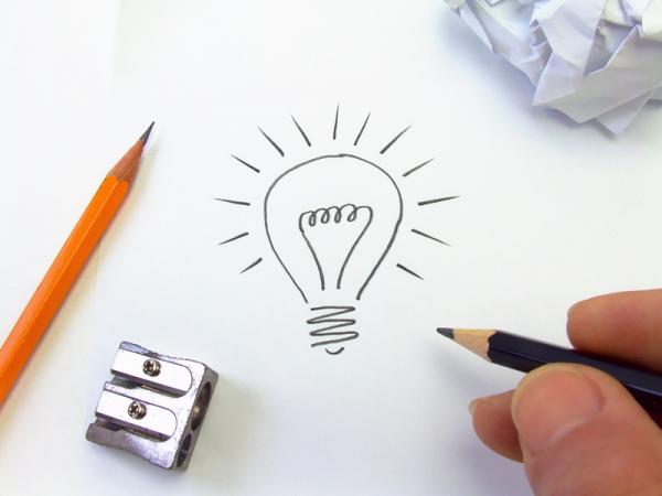 Drawing of Light Bulb