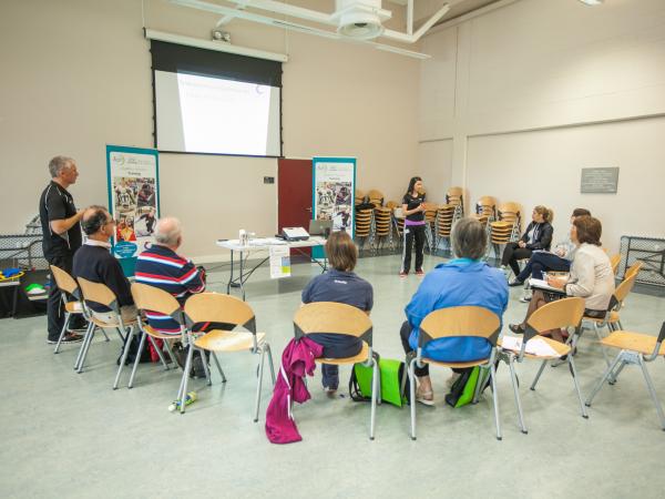 coaches taking part in a workshop