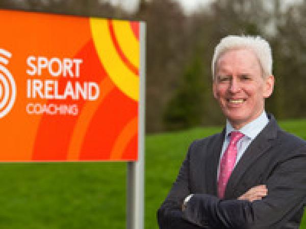 Michael McGeehin and Sport Ireland Coaching banner