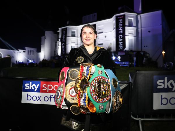 Katie Taylor Copyright: INPHO/Mark Robinson/Matchroom Boxing