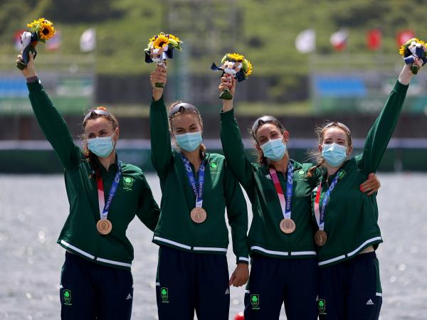 Rowing Ireland Womens Fours Tokyo 2020 Bronze Medal