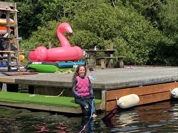 Her Outdoors Waterskiing