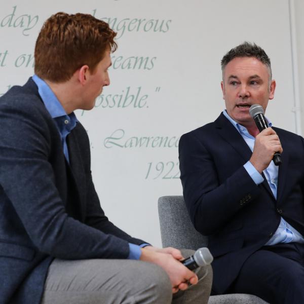 Niall Bruton speaking at the Sport Ireland Institute Athlete Friendly Network speaker
