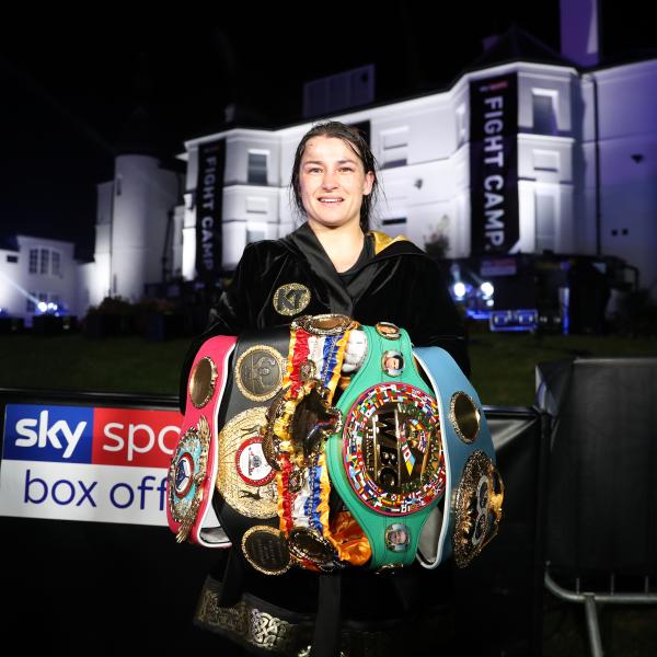 Katie Taylor Copyright: INPHO/Mark Robinson/Matchroom Boxing