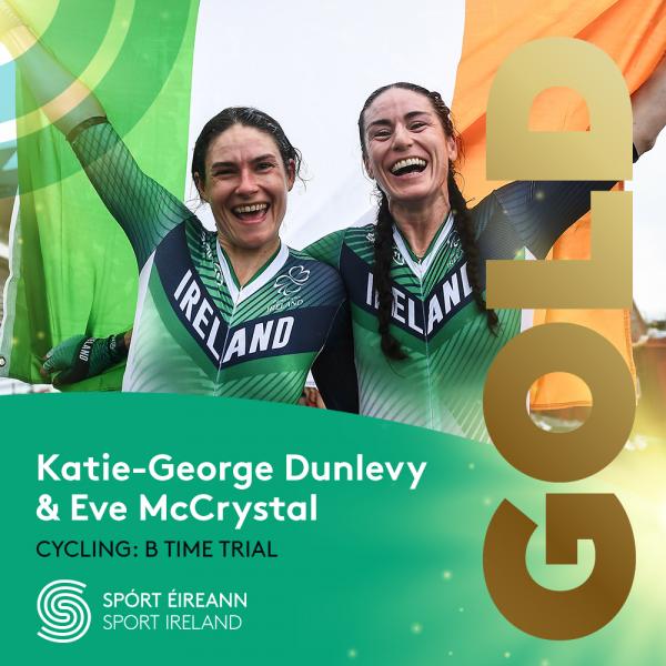 Tokyo 2020 Gold Katie-George and Eve