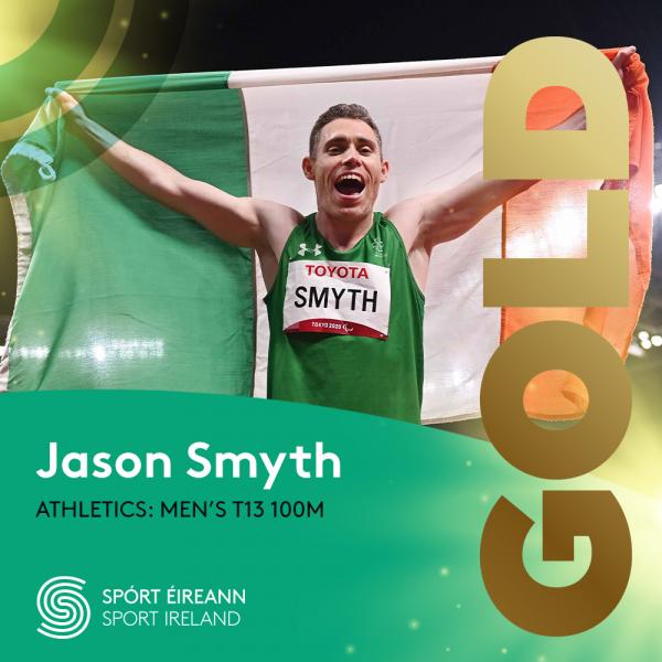 Tokyo 2020 Gold Medal Jason Smyth