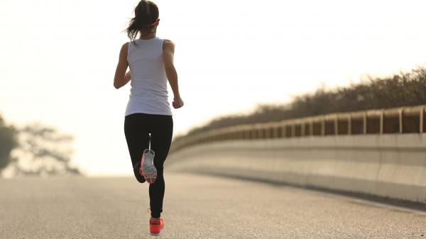 female runner