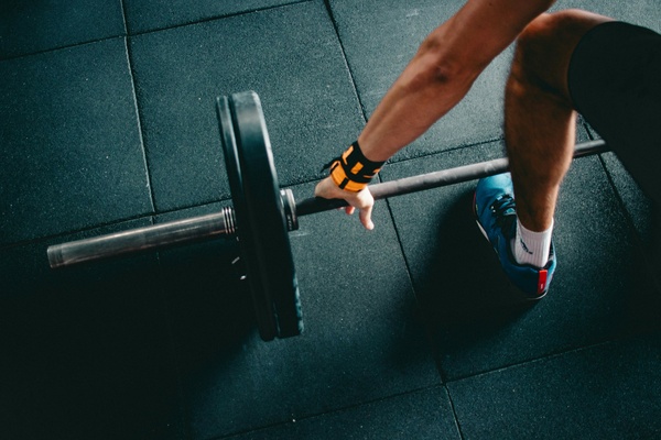 Stock image - weightlifter