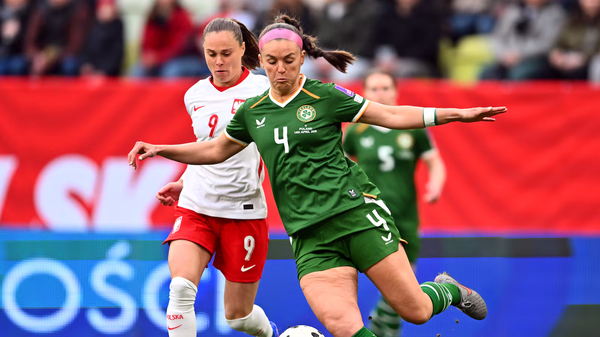 Caitlin Hayes playing soccer