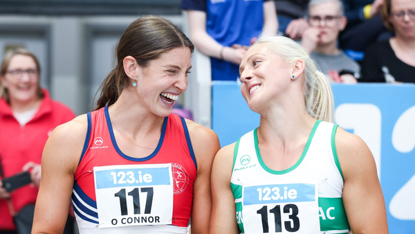 Sarah Lavin pictured with Kate O'Connor