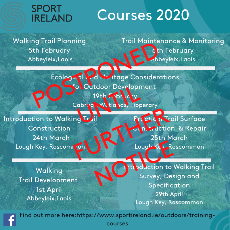 POSTPONED COURSES