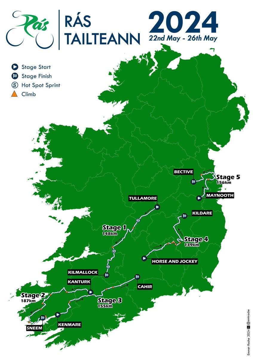 The 2024 edition of the Rás Tailteann Sport Ireland