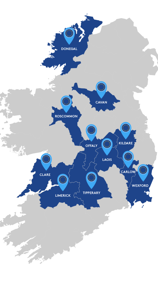 ESF+ Map