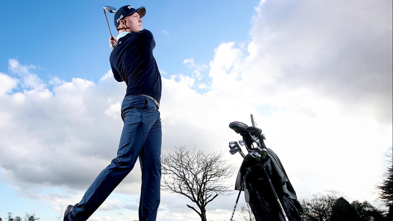 Robin Dawson at the Team Ireland Golf Announcement