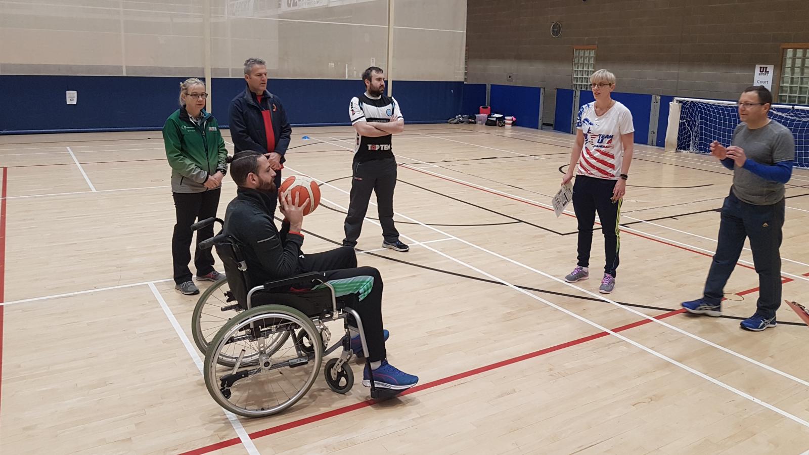 Inclusive Coach developer session in UL's Arena