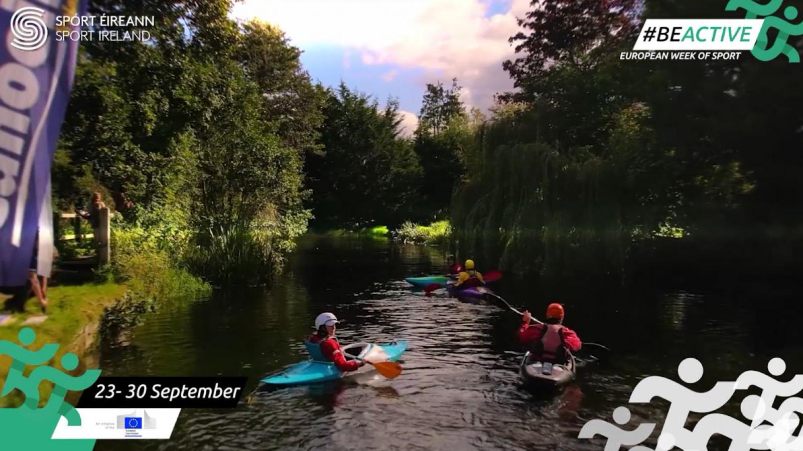 European week of sport canoeing