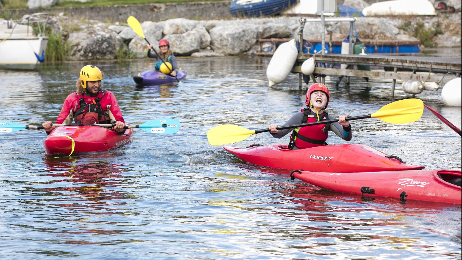 Kayaking