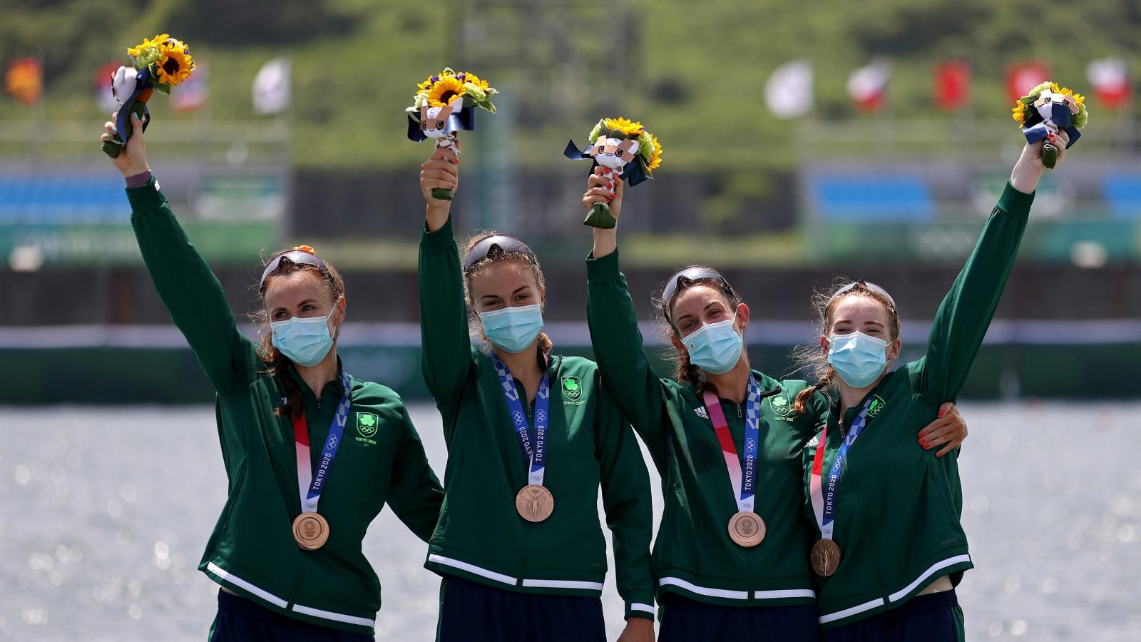 Rowing Ireland Womens Fours Tokyo 2020 Bronze Medal