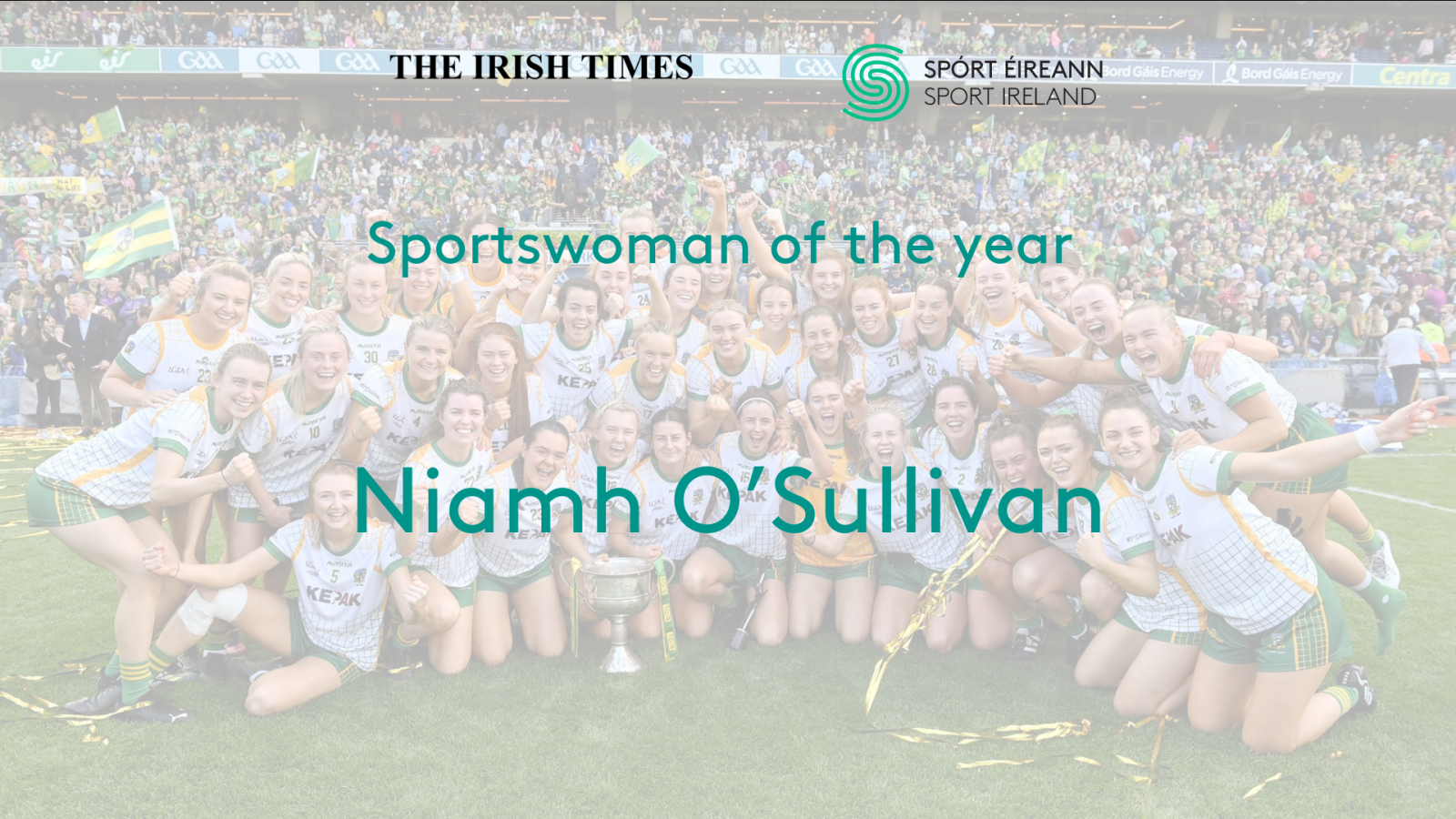 The Irish Times Sport Ireland Sportswoman of the Year Monthly Award