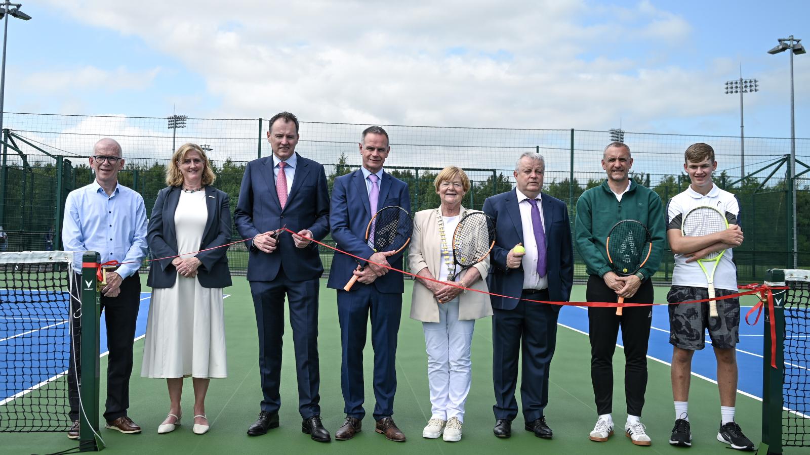 Tennis courts