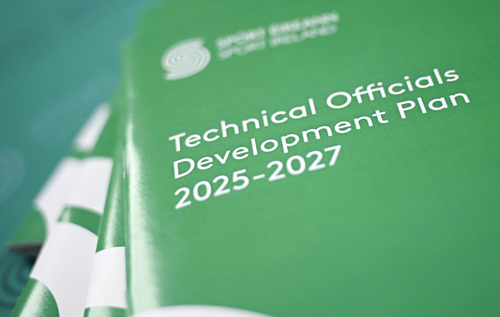 Technical Officials Development Plan 2025 - 2027