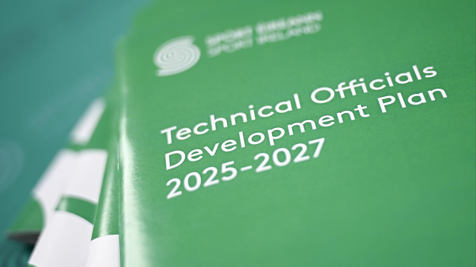 Technical Officials Development Plan 2025 - 2027